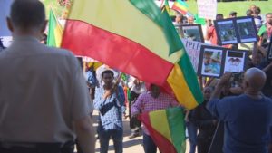 Ethiopia protest in winnipeg
